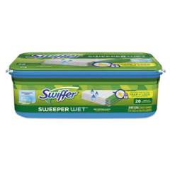 Swiffer Wet Refill Cloths, Open Window Fresh, Cloth, White, 10 x 8, 28/Box, 6 Boxes/Carton (82856)