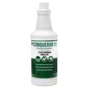 Fresh Products Bio Conqueror 105 Enzymatic Odor Counteractant Concentrate, Cucumber Melon, 1 qt Bottle, 12/Carton (1232BWBCMF)