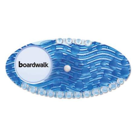 Boardwalk Curve Air Freshener, Cotton Blossom, Solid, Blue, 10/Box (CURVECBL)