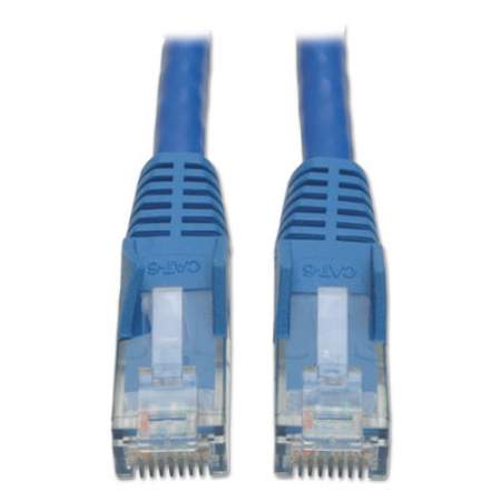 Tripp Lite Cat6 Gigabit Snagless Molded Patch Cable, RJ45 (M/M), 10 ft., Blue (N201010BL)