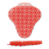 ekcoscreen Urinal Screens, Melon Scent, Red, 12/Carton (EKS10R12)