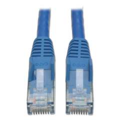 Tripp Lite Cat6 Gigabit Snagless Molded Patch Cable, RJ45 (M/M), 5 ft., Blue (N201005BL)
