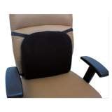 Alera Cooling Gel Memory Foam Backrest, Two Adjustable Chair-Back Straps, 14.13 x 14.13 x 2.75, Black (CGC411)