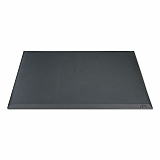 Alera AdaptivErgo Anti-Fatigue Mat, Rectangular, Black Molded Grid Surface, 19.4" x 33.2" (AE23AFM)
