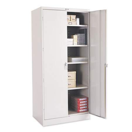 Tennsco 78" High Deluxe Cabinet, 36w x 24d x 78h, Light Gray (2470LGY)