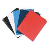 Universal Laminated Two-Pocket Folder, Cardboard Paper, 100-Sheet Capacity, 11 x 8.5, Assorted, 25/Box (56426)