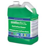 PositivEffects Hard Surface Cleaner, Unscented, 1 Gal Bottle, 4/carton (91112)