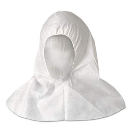 KleenGuard A20 Breathable Particle Protection Hood, White, One Size Fits All, 100/ctn (36890)