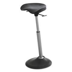 Safco Active Mobis II Seat by Focal Upright, Backless, Supports Up to 300 lb, Black (FFS2000BK)