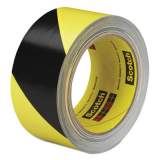 3M Safety Stripe Tape, 2" x 108 ft, Black/Yellow (57022)