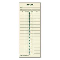TOPS Manilla Job Cards, Replacement for 15-800622/L-61, One Side, 3.5 x 9, 500/Box (1258)
