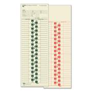 TOPS Time Clock Cards, Replacement for 10-100372/1950-9361, Two Sides, 3.5 x 10.5, 500/Box (1277)