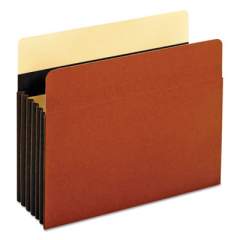 Pendaflex Heavy-Duty File Pockets, 5.25" Expansion, Letter Size, Redrope, 10/Box (C1535GHD)