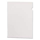 Pendaflex See-In File Jackets, Letter Size, Clear, 50/Box (61004)