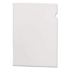 Pendaflex See-In File Jackets, Letter Size, Clear, 50/Box (61004)