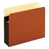 Pendaflex Heavy-Duty File Pockets, 3.5" Expansion, Letter Size, Redrope, 10/Box (C1525EHD)