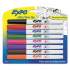 EXPO Low-Odor Dry-Erase Marker, Extra-Fine Needle Tip, Assorted Colors, 8/Set (1884309)