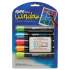EXPO Neon Windows Dry Erase Marker, Broad Bullet Tip, Assorted Colors, 5/Pack (1752226)