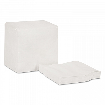 Advanced Beverage Napkins, 2-Ply, 9.25 x 9.25, Poly-Pack, White, 6,000/Carton (B1242)