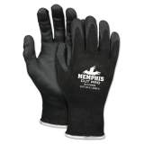 MCR Safety Cut Pro 92720NF Gloves, Large, Black, HPPE/Nitrile Foam (92720NFL)