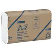 Scott Essential Multi-Fold Towels,8 x 9 2/5, White, 250/Pack, 16 Packs/Carton (37490)