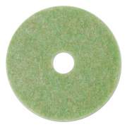 3M Low-Speed TopLine Autoscrubber Floor Pads 5000, 20" Diameter, Green/Amber, 5/Carton (18052)