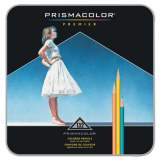 Prismacolor Premier Colored Pencil, 0.7 mm, 2B (#1), Assorted Lead/Barrel Colors, 132/Pack (4484)