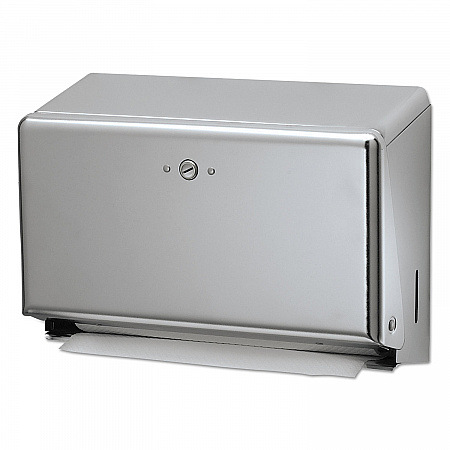 Mini C-Fold/Multifold Towel Dispenser, 11.13 x 3.88 x 7.88, Chrome (T1950XC)
