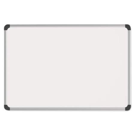 Universal Magnetic Steel Dry Erase Board, 72 x 48, White, Aluminum Frame (43735)