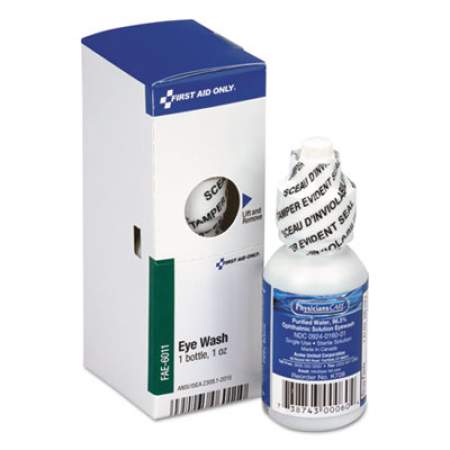 First Aid Only Eyewash, 1 oz Bottle (FAE6011)