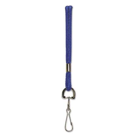 SICURIX Rope Lanyard with Hook, 36", Nylon, Blue (68903)