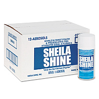 Stainless Steel Cleaner and Polish, 10 oz Aerosol Spray, 12/Carton (1CT)