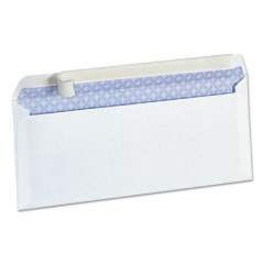 Universal Peel Seal Strip Business Envelope, #10, Square Flap, Self-Adhesive Closure, 4.13 x 9.5, White, 100/Box (36004)