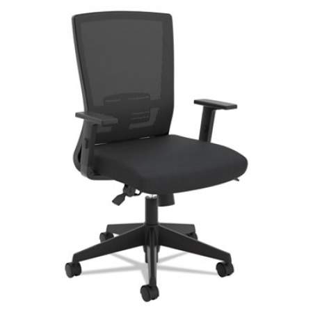 HON VL541 Mesh High-Back Task Chair, Supports Up to 250 lb, 17.75" to 22.5" Seat Height, Black (VL541LH10)