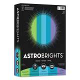 Astrobrights Color Paper - "Cool" Assortment, 24lb, 8.5 x 11, Assorted Cool Colors, 500/Ream (20274)