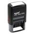 Trodat Economy 5-in-1 Date Stamp, Self-Inking, 1.63" x 1", Blue/Red (E4754)