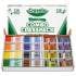 Crayola Crayons and Markers Combo Classpack, Eight Colors, 256/Set (523349)