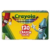 Crayola Classic Color Crayons, Tuck Box, 120/Box (526920)