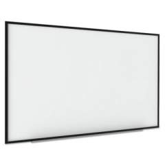 MasterVision Interactive Magnetic Dry Erase Board, 70 x 52 x 1 1/4, White/Black Frame (BI1291720)