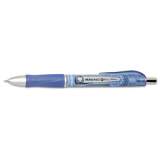 AbilityOne 7520016539299 SKILCRAFT Needle Point Roller Ball Pen, Retractable, Fine 0.7 mm, Blue Ink, Blue/White/Black Barrel, Dozen
