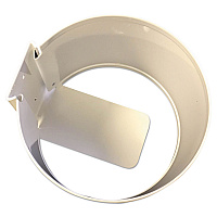 Wall Mount Holder, 6 x 6 x 4, White, 12/Carton (1012U12)
