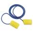 3M EAR Classic Earplugs, Corded, PVC Foam, Yellow, 200 Pairs (3111101)