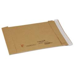 Sealed Air Jiffy Padded Mailer, #1, Paper Lining, Self-Adhesive Closure, 7.25 x 12, Natural Kraft, 100/Carton (67057)