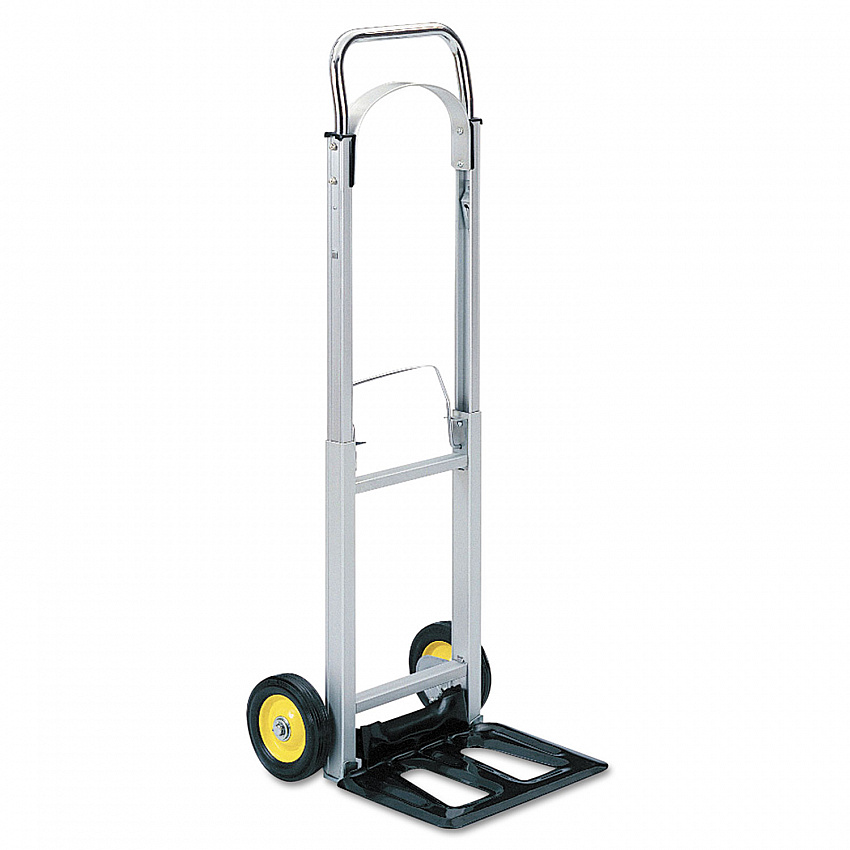 HideAway Aluminum Hand Truck, 250 lb Capacity, 15.5 x 16.5 x 43.5, Aluminum (4061)