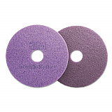 Diamond Floor Pads, 19" Diameter, Purple, 5/Carton (48196)