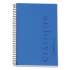 TOPS Color Notebooks, 1 Subject, Narrow Rule, Indigo Blue Cover, 8.5 x 5.5, 100 White Sheets (73506)