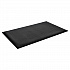 Wear-Bond Comfort-King Anti-Fatigue Mat, Rectangular, Black Raised Deck Plate Surface, 24