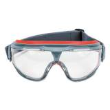 3M Gogglegear 500series Safety Goggles, Antifog, Red/black Frame, Clear Lens,10/ctn (GG501SGAFCT)