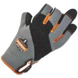 ergodyne ProFlex 720 Heavy-Duty Framing Gloves, Gray, Small, 1 Pair (17112)