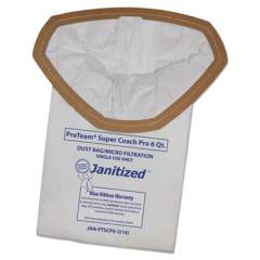 Janitized Vacuum Filter Bags Designed to Fit ProTeam Super Coach Pro 6/GoFree Pro, 100/CT (JANPTSCP62)